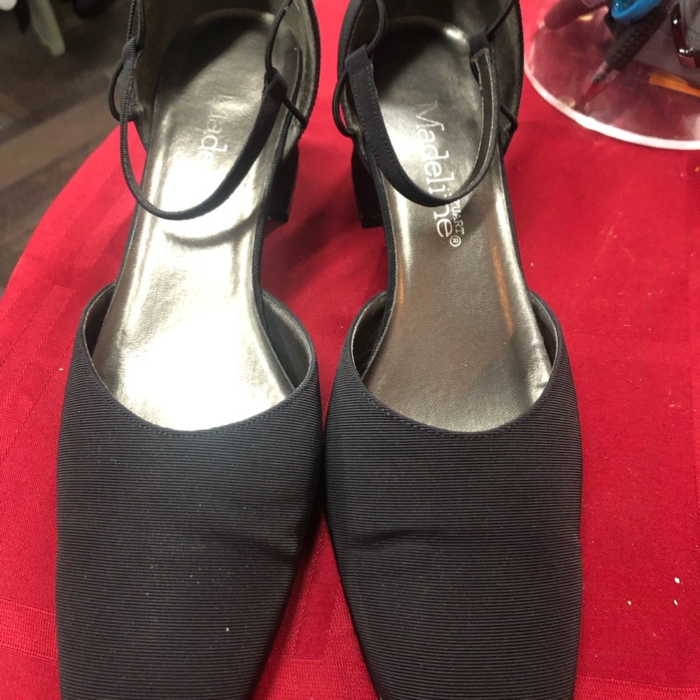 Madeline Black Heeled Women's Shoes